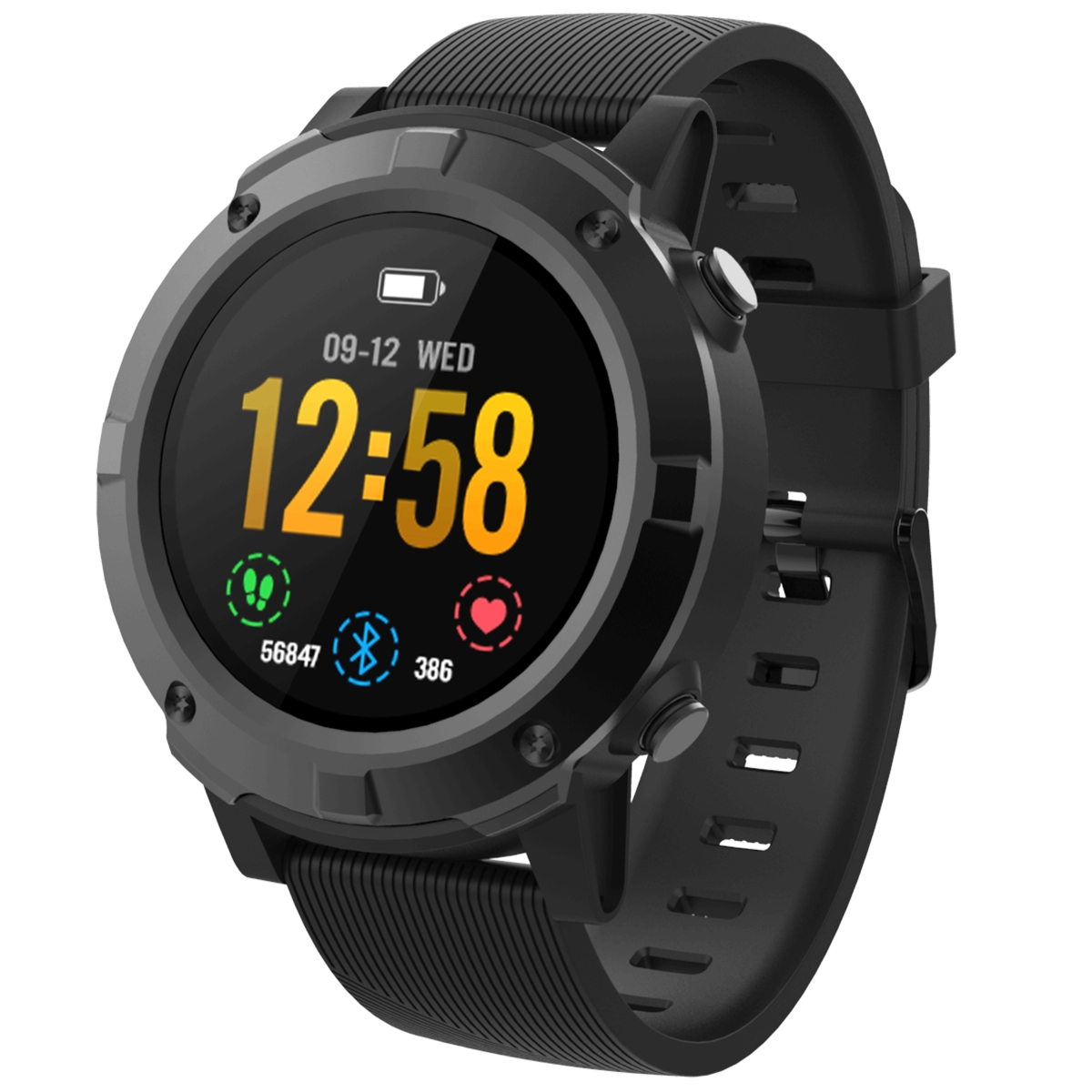 Volkano Active Tech Alpha Plus series Multisport GPS Round shape Smart