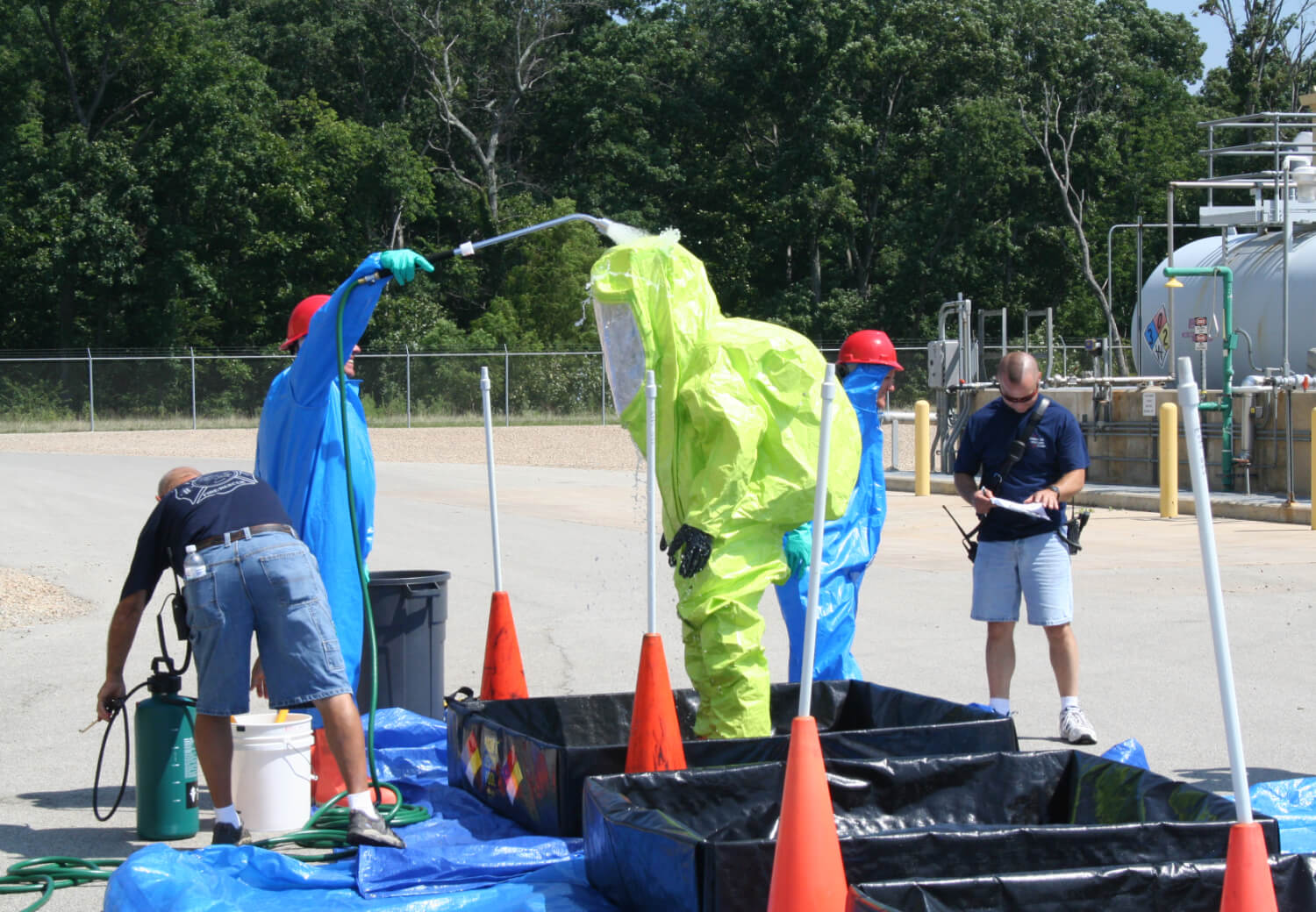 Hazardous Material Training Shumway Fire Protection District