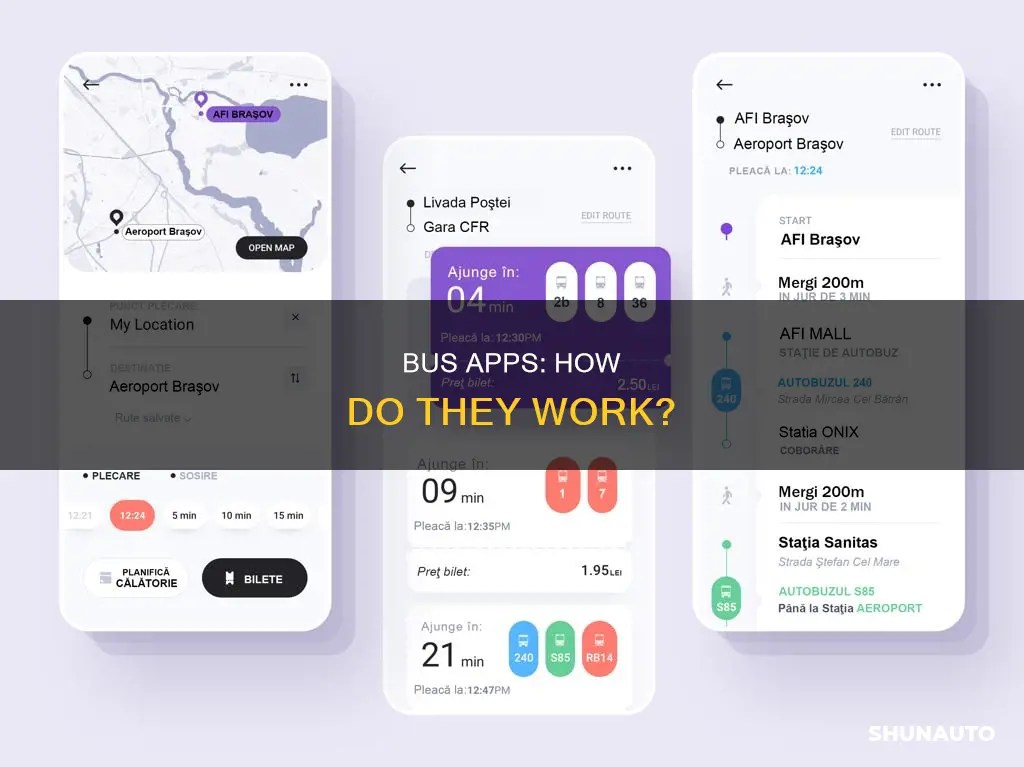 Bus Apps How Do They Work? ShunAuto