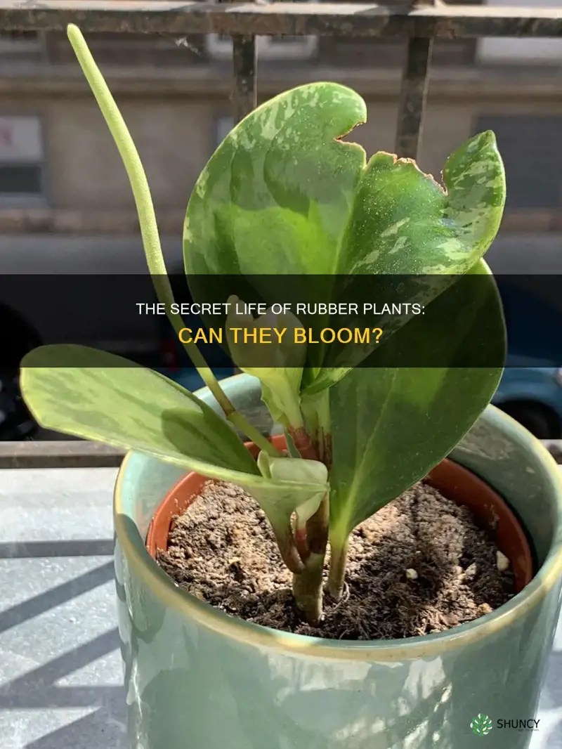 The Secret Life Of Rubber Plants Can They Bloom? ShunCy