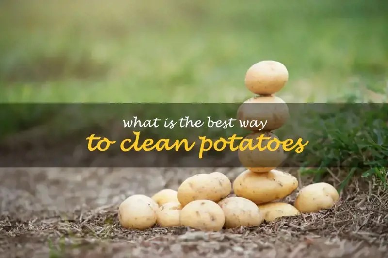 What Is The Best Way To Clean Potatoes ShunCy