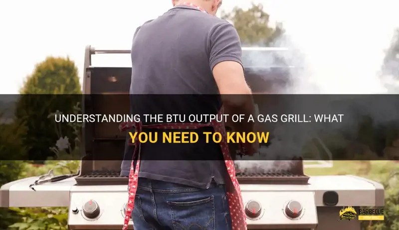 Understanding The Btu Output Of A Gas Grill What You Need To Know