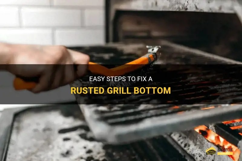 Easy Steps To Fix A Rusted Grill Bottom ShunGrill
