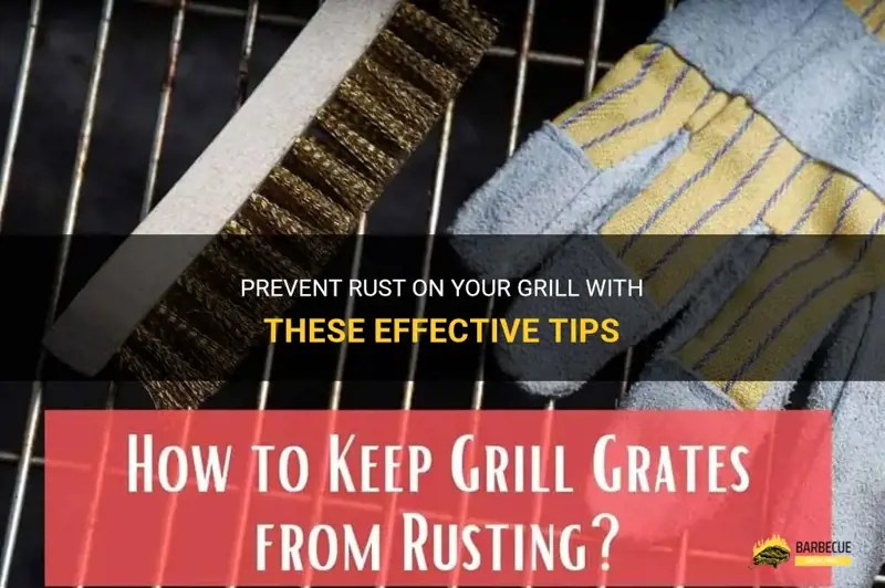 Prevent Rust On Your Grill With These Effective Tips ShunGrill