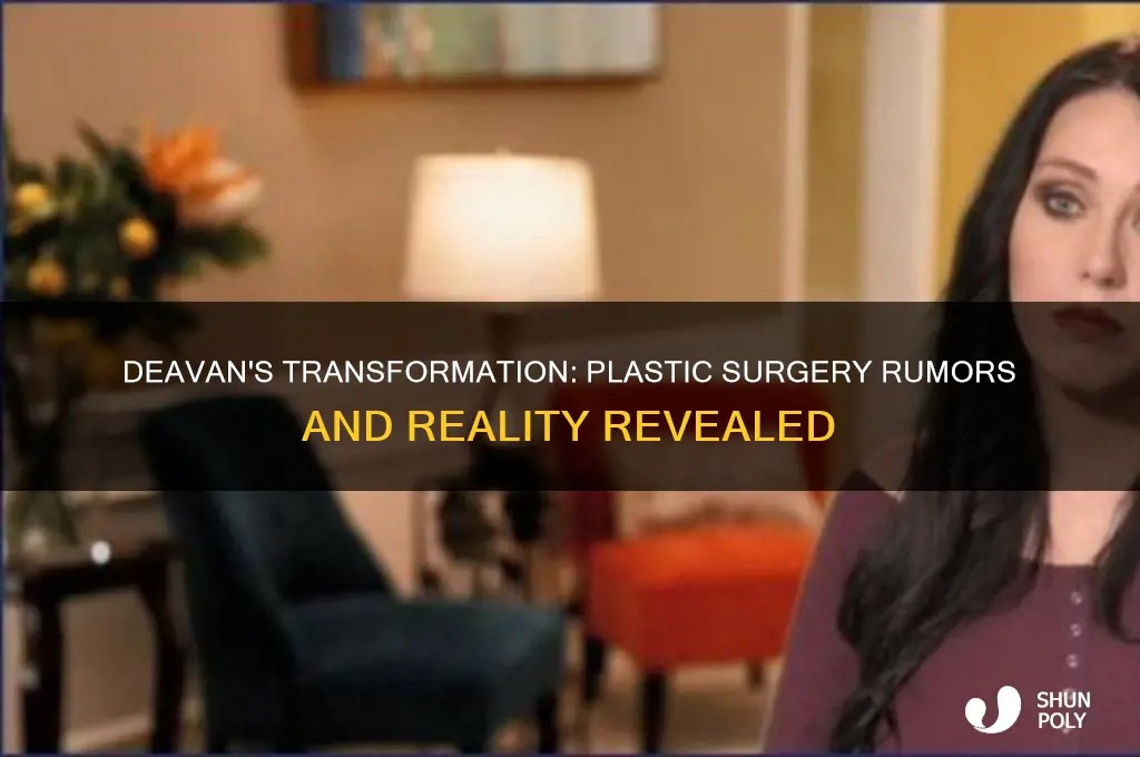 Deavan's Transformation Plastic Surgery Rumors And Reality Revealed