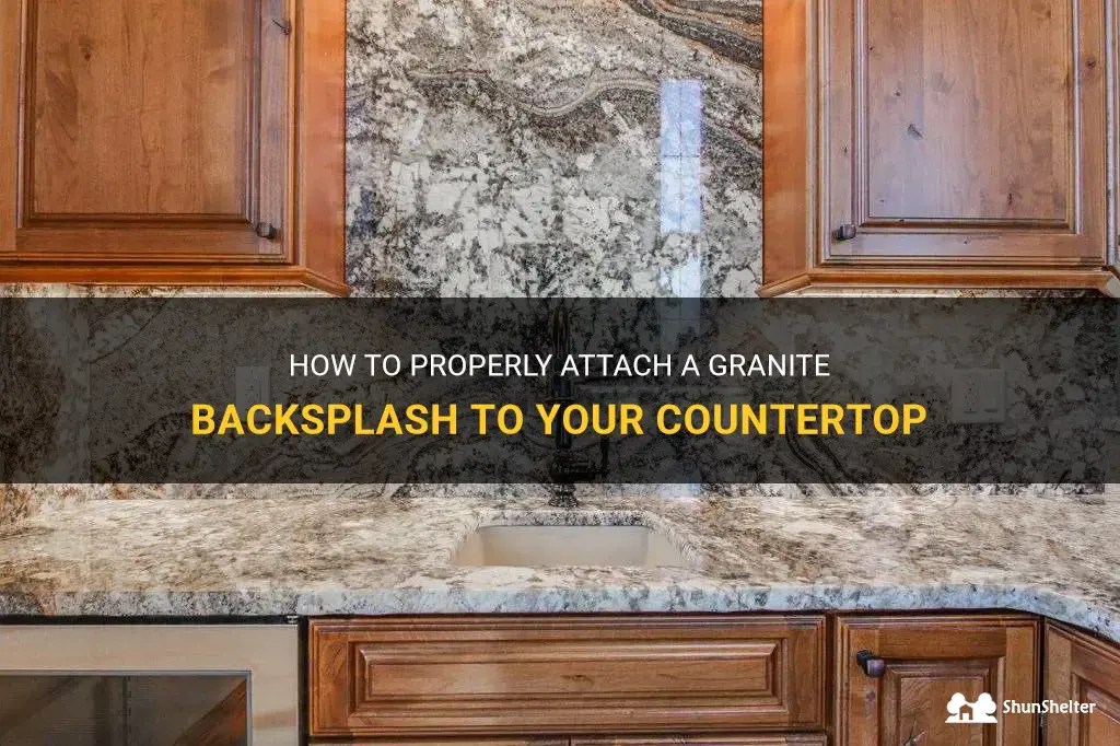How To Properly Attach A Granite Backsplash To Your Countertop ShunShelter