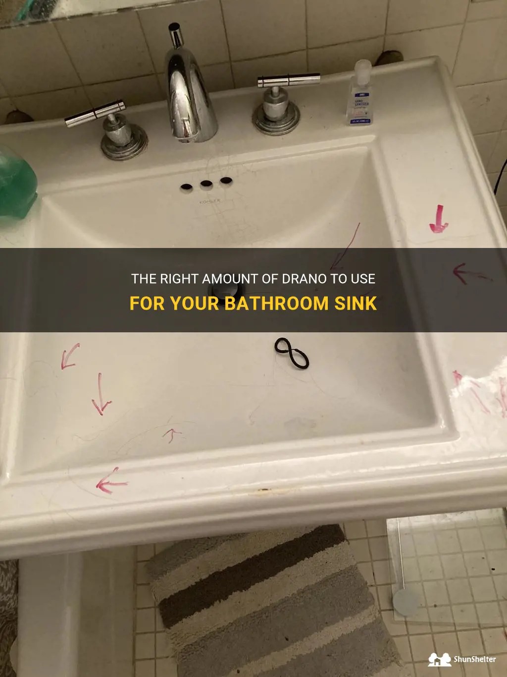 The Right Amount Of Drano To Use For Your Bathroom Sink ShunShelter