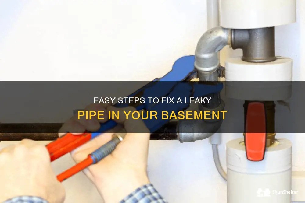 Easy Steps To Fix A Leaky Pipe In Your Basement ShunShelter