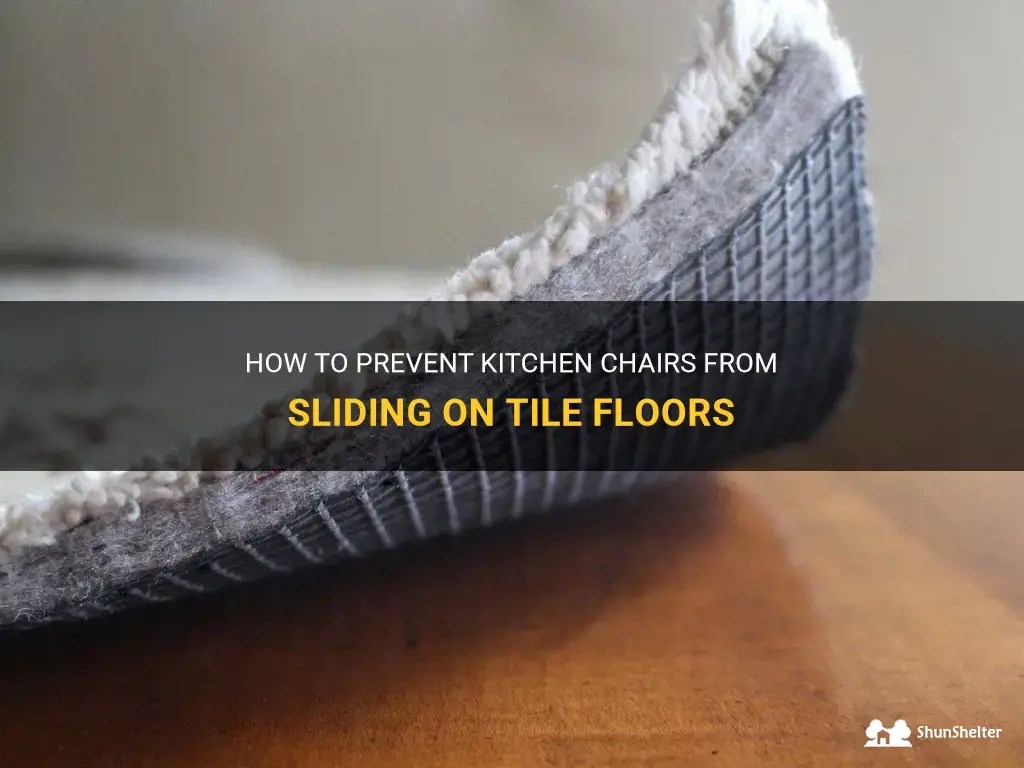 How To Prevent Kitchen Chairs From Sliding On Tile Floors ShunShelter