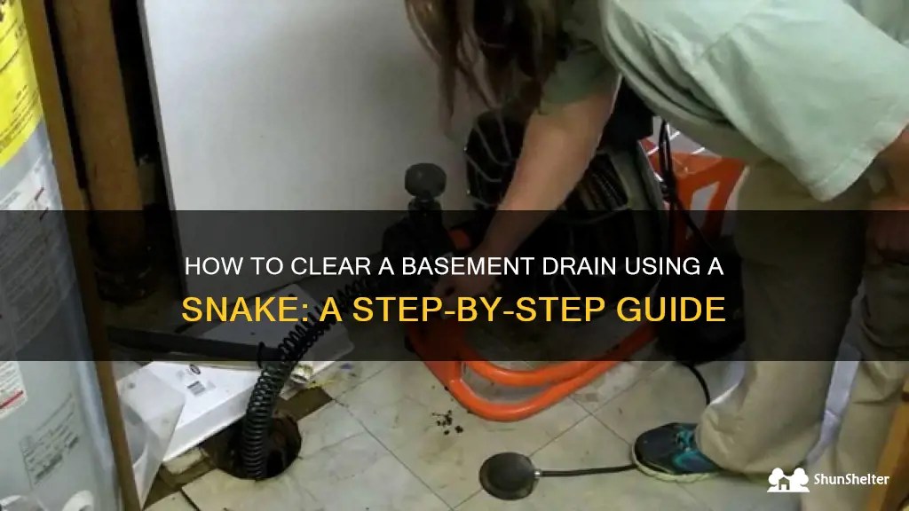How To Clear A Basement Drain Using A Snake A StepByStep Guide