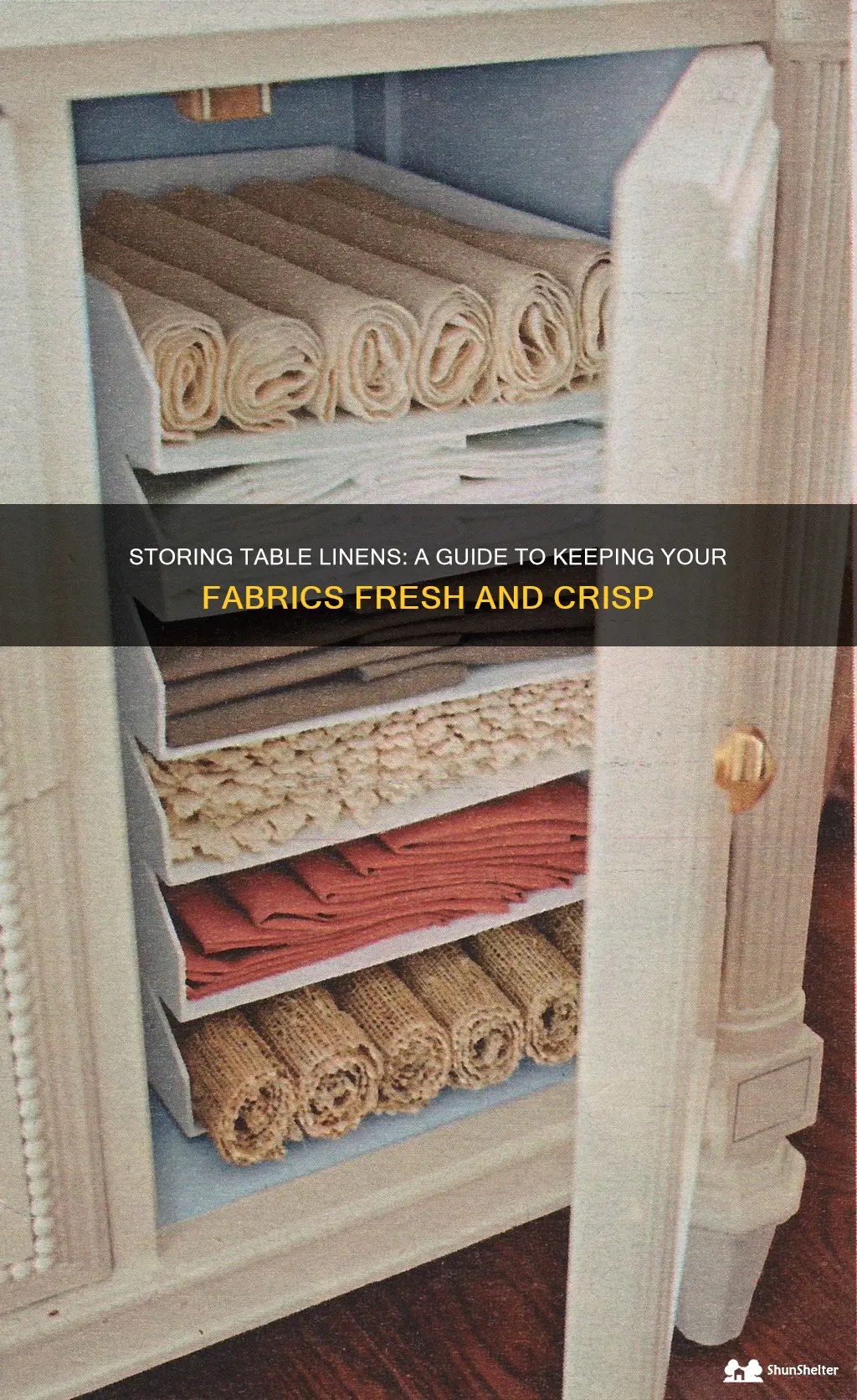 Storing Table Linens A Guide To Keeping Your Fabrics Fresh And Crisp