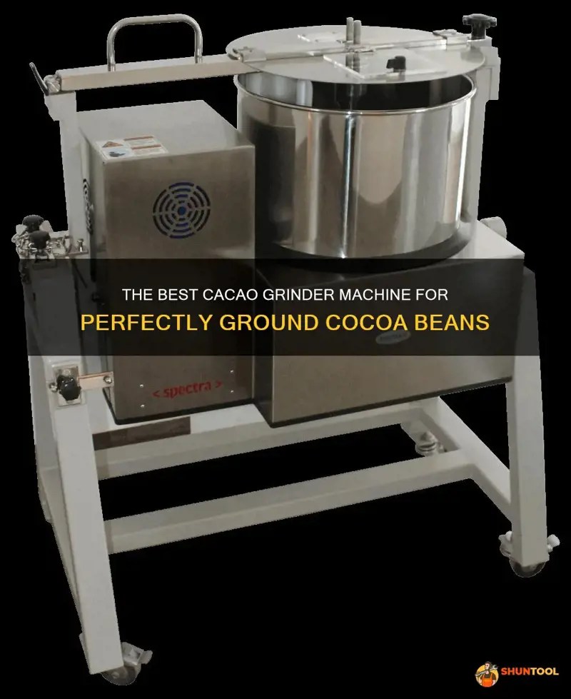 The Best Cacao Grinder Machine For Perfectly Ground Cocoa Beans ShunTool