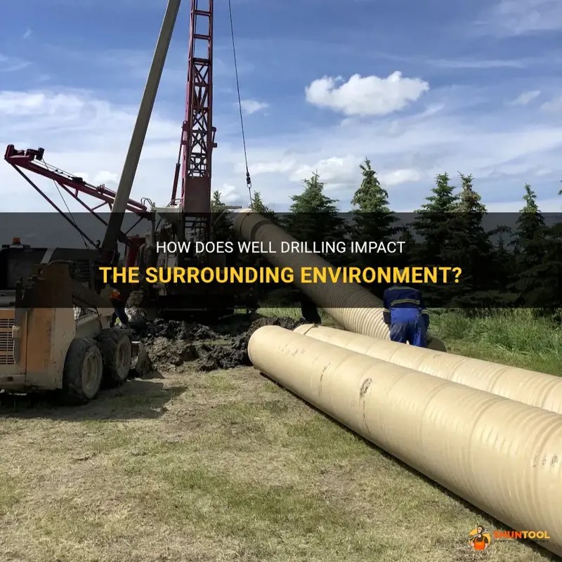 How Does Well Drilling Impact The Surrounding Environment? ShunTool
