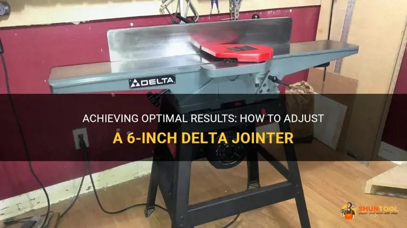 Achieving Optimal Results How To Adjust A 6Inch Delta Jointer ShunTool