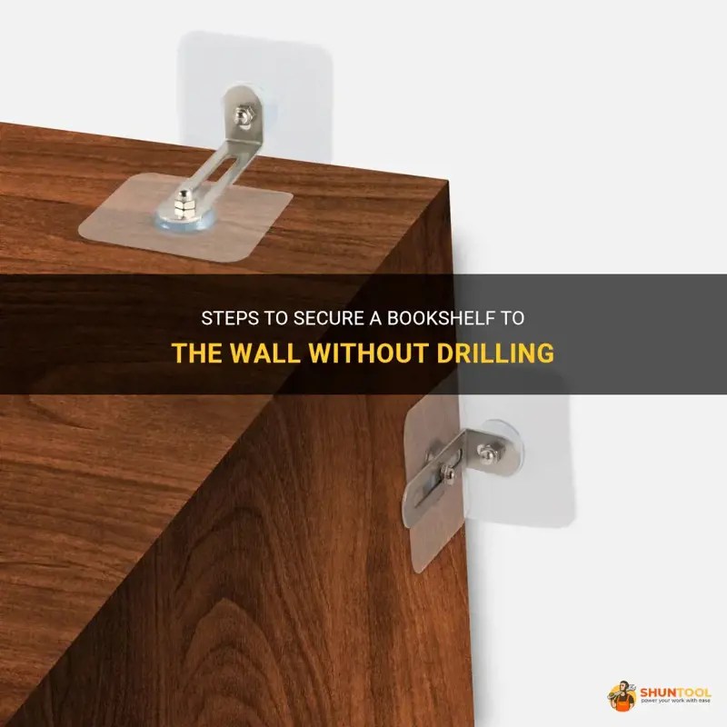 Steps To Secure A Bookshelf To The Wall Without Drilling ShunTool