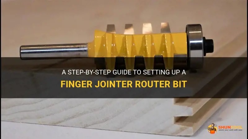 A StepByStep Guide To Setting Up A Finger Jointer Router Bit ShunTool