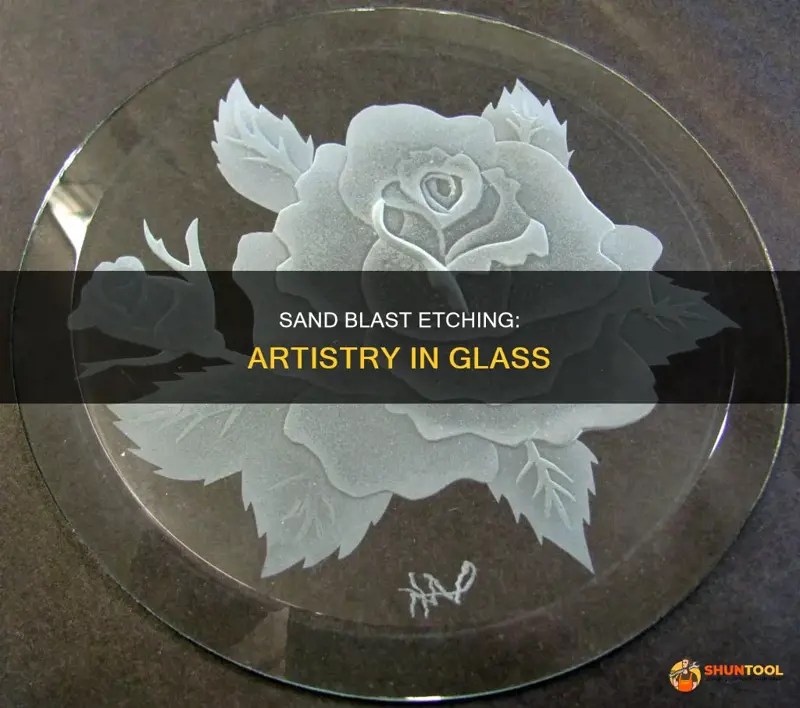 Sand Blast Etching Artistry In Glass ShunTool