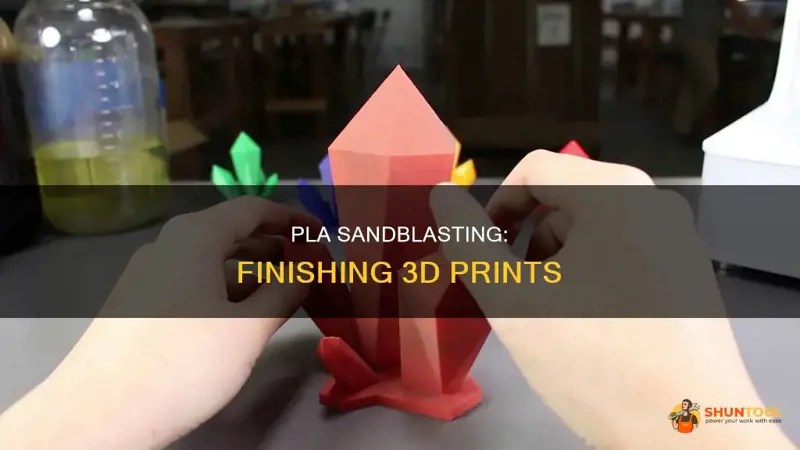 Pla Sandblasting Finishing 3D Prints ShunTool