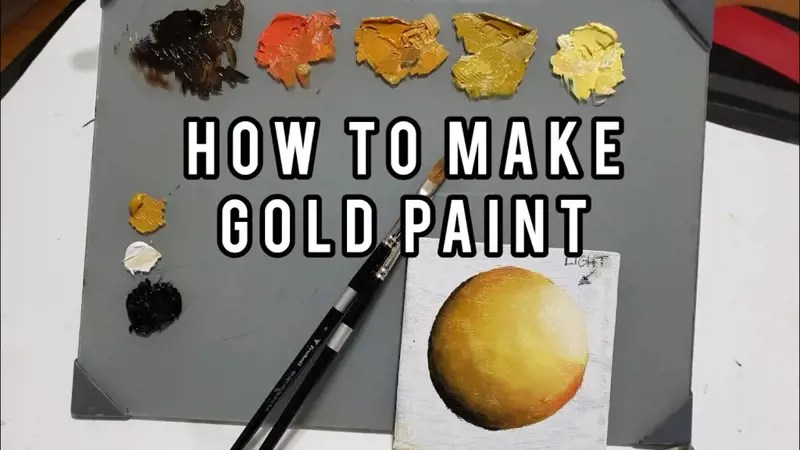 Creating A Stunning Gold Color Paint Mixture A StepByStep Guide