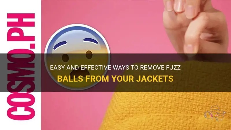 Easy And Effective Ways To Remove Fuzz Balls From Your Jackets ShunVogue