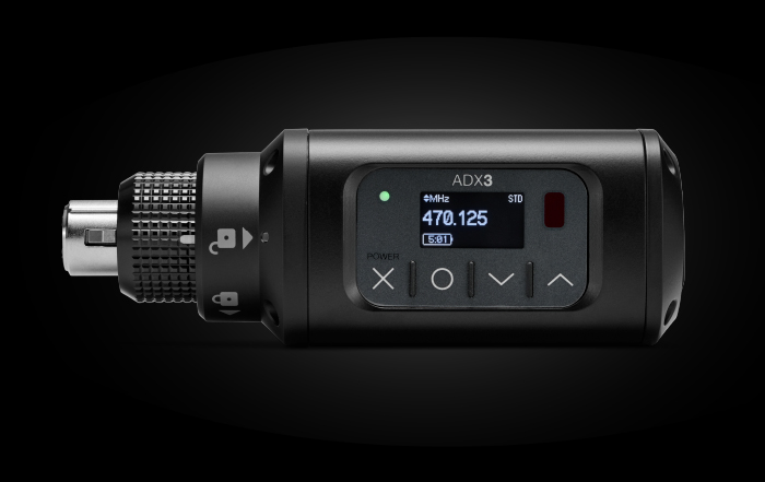 Shure Launches New Axient® Digital ADX3 Plug-On Transmitter With