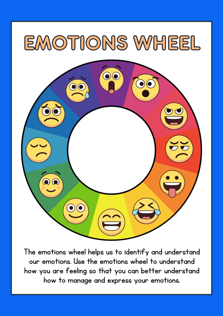 Emotions Chart For Adults The Feelings Wheel Learn To Identify And