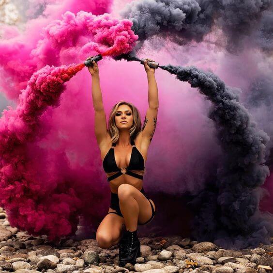 Shutter Bombs Smoke Bombs 1 Colored Smoke Bomb for Photographers