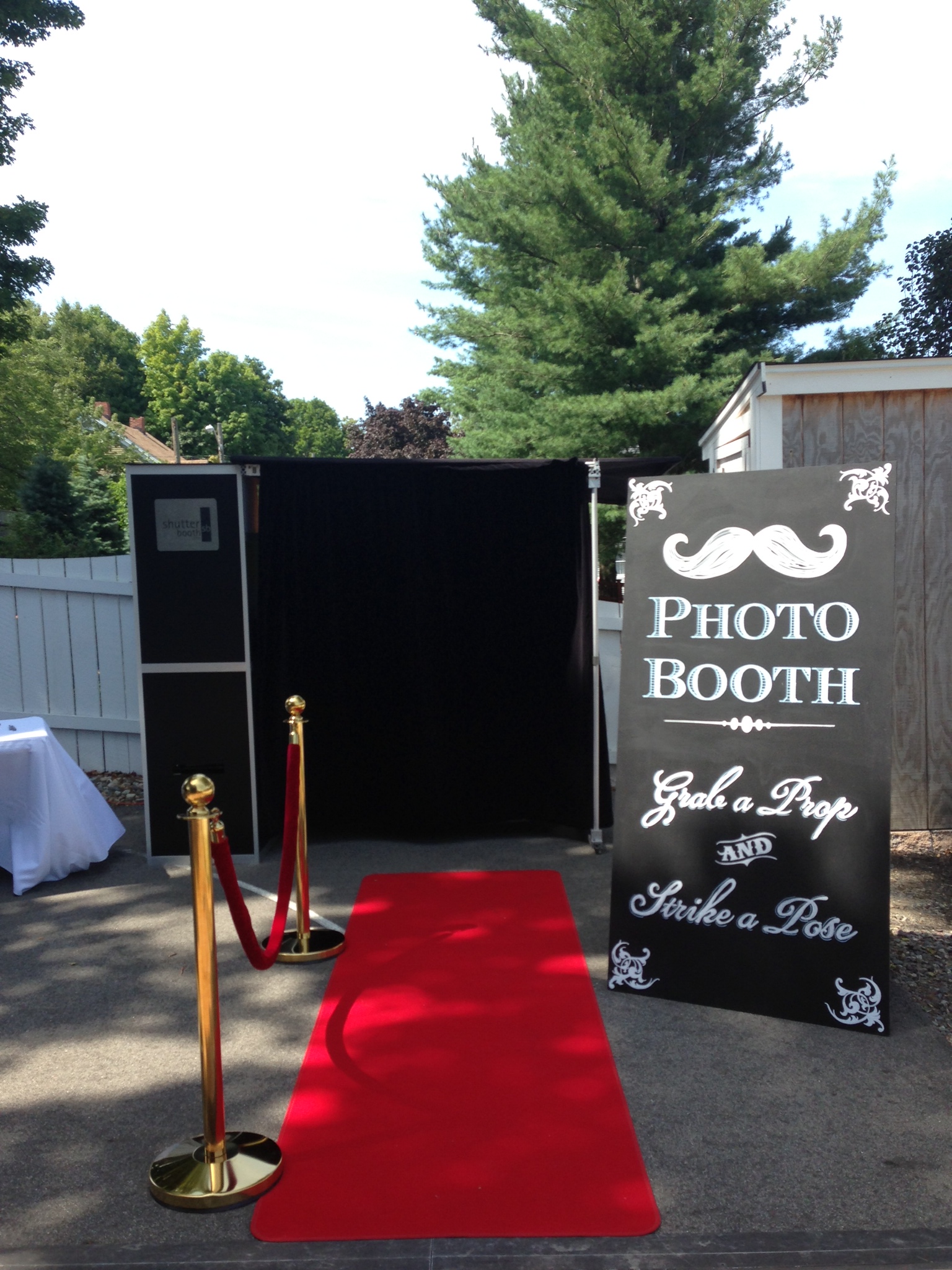 Red Carpet ShutterBooth Photo Booth Rental New England