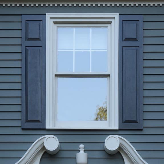 Wood Raised Panel Shutters Exterior Redwood or Western