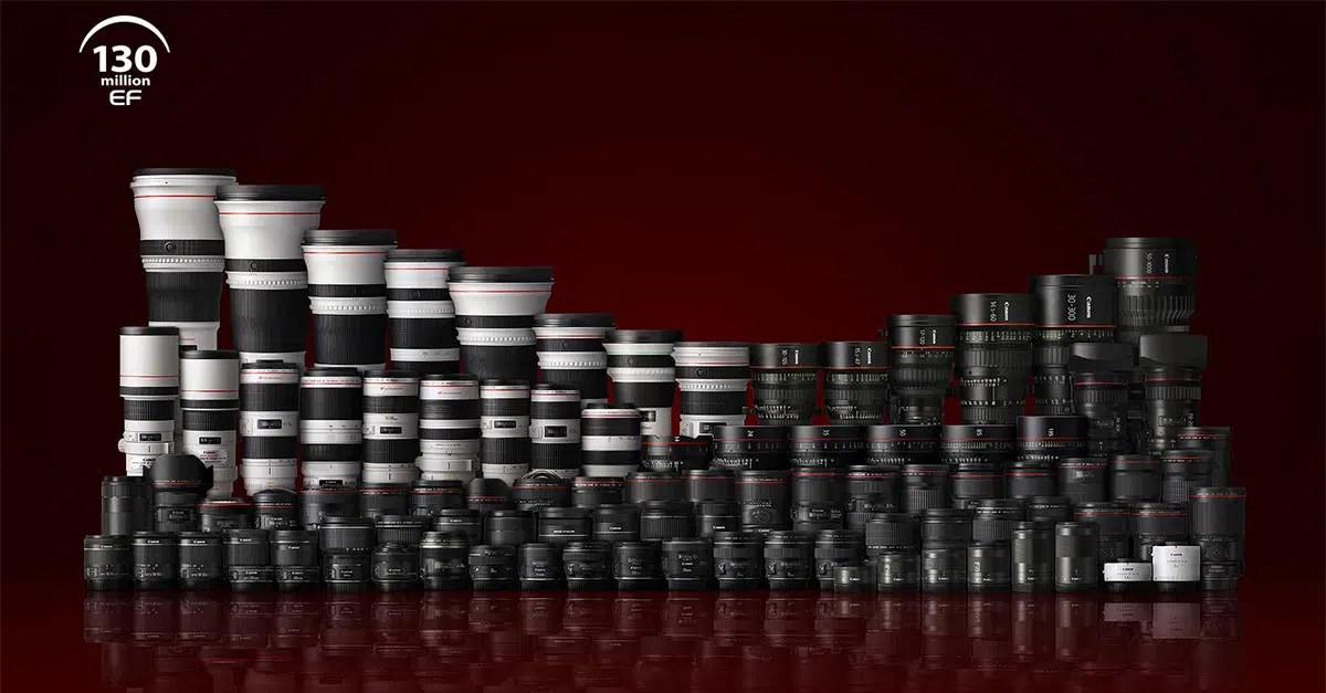 Exactly How Many Different Canon EF Lenses Were There? LIST]