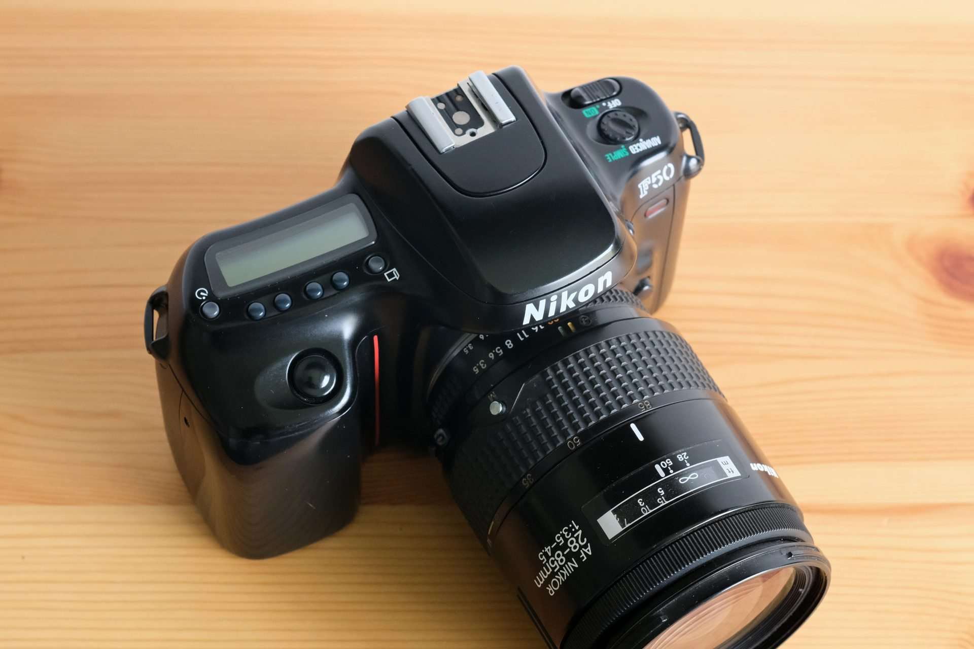 Nikon F50 Film Camera & 2885mm Auto Focus Lens Buy Online at Shutteroo