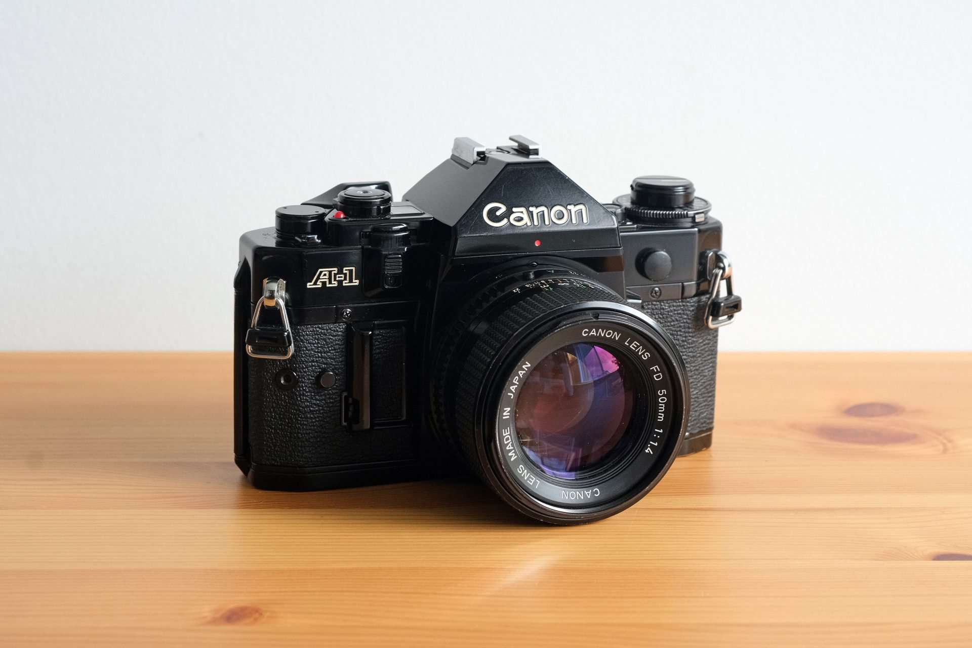 Canon A1 Film Camera & 50mm f/1.4 New FD Lens Buy Online at Shutteroo