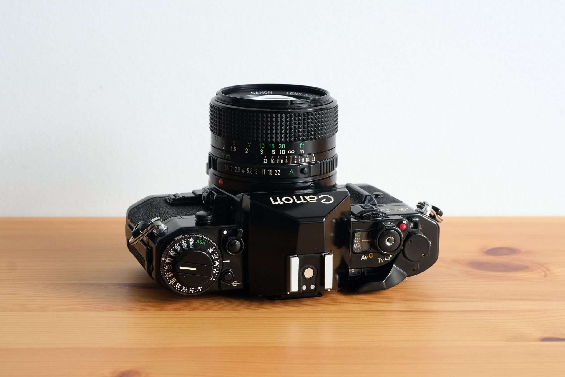 Canon A1 Film Camera & 50mm f/1.4 New FD Lens Buy Online at Shutteroo