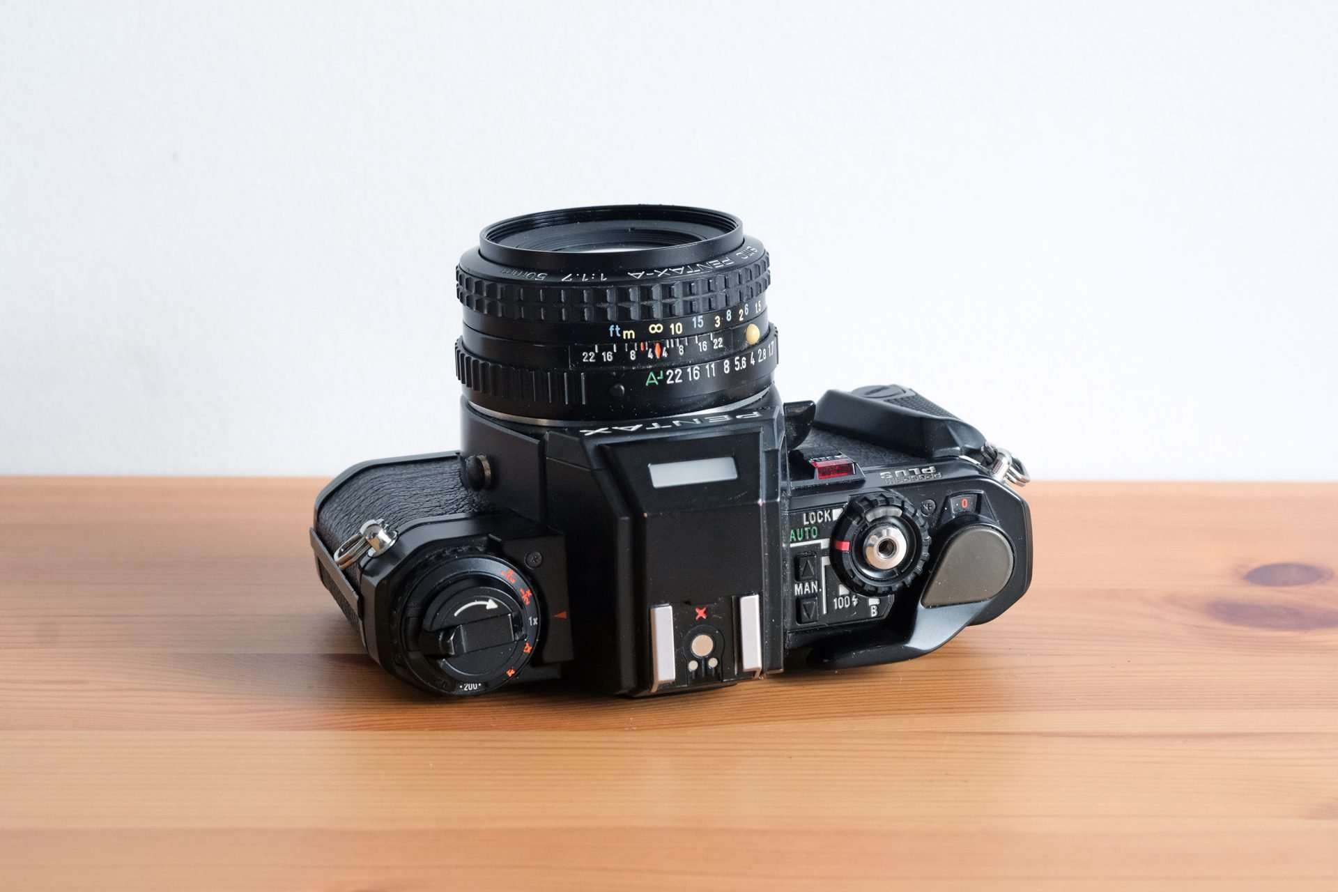 Pentax Program Plus Film Camera & 50mm f/1.7 Lens - Buy Online at Shutteroo