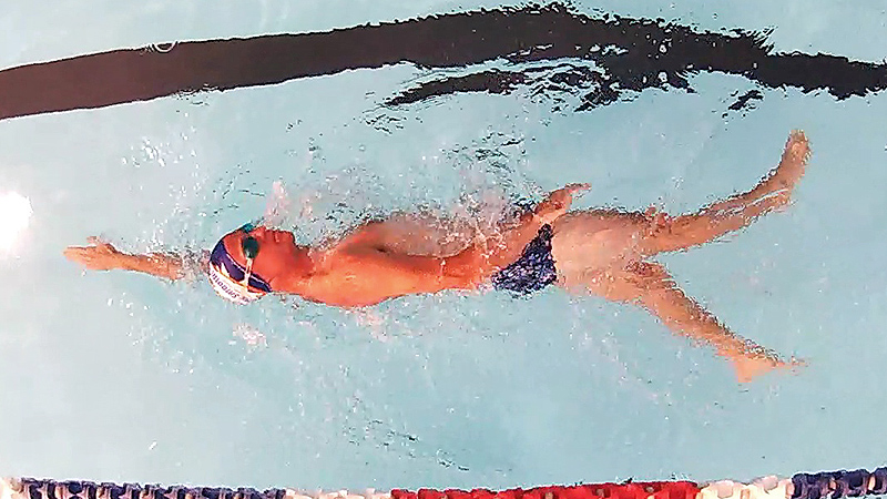 Learn From My First Triathlon Swim Inhaling Pool Water Can Be a Fun