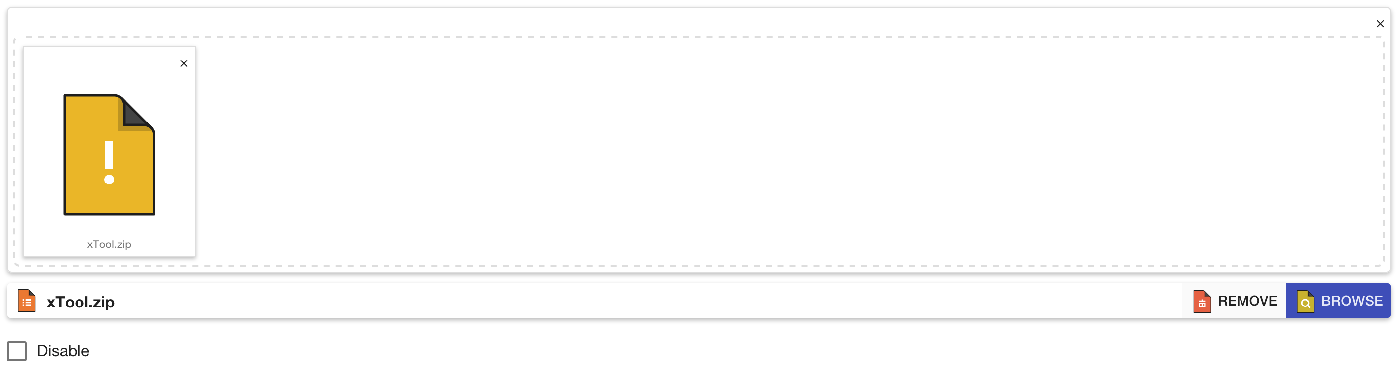 Angular Material File Input