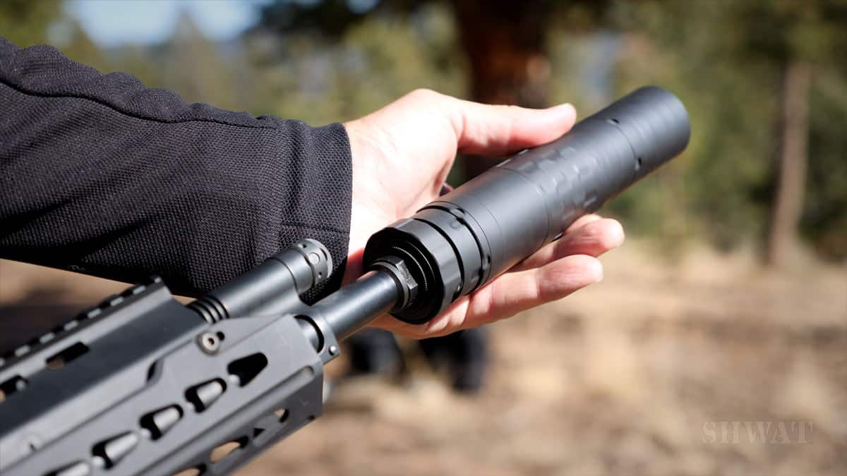 Introducing the Silencerco Omega 36M Modular Silencer SHWAT™