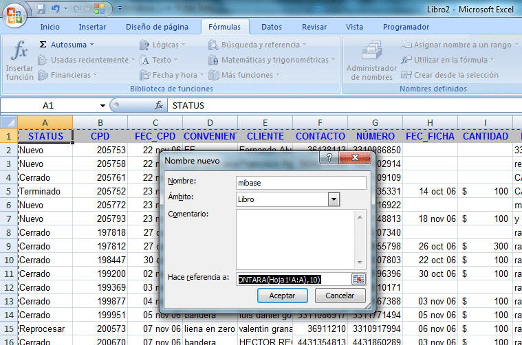 RANGOS EN EXCEL ¿CUÁLES SON? Y DEFINICIÓN