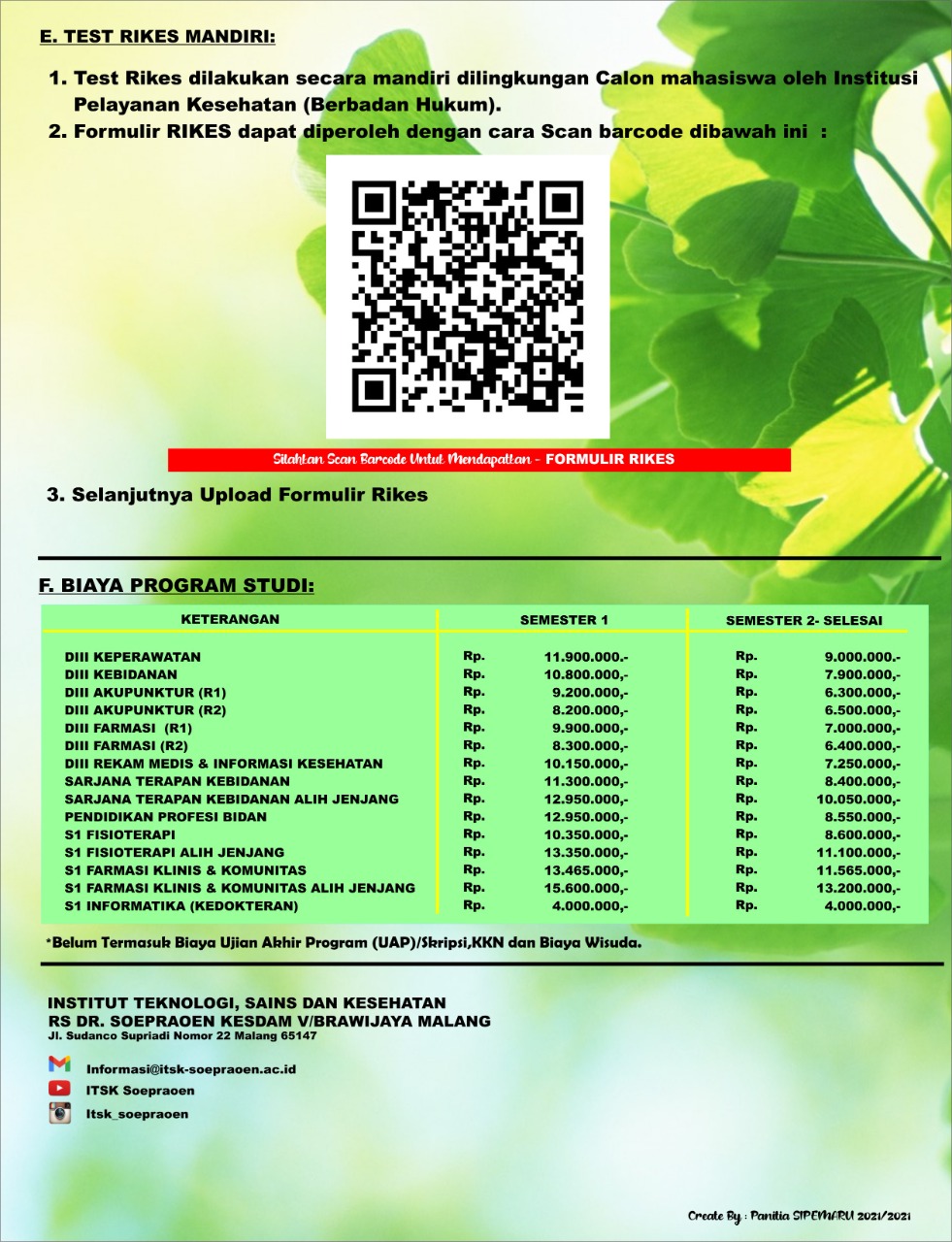Sistem Penerimaan Mahasiswa Baru