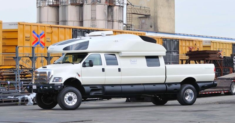 The 6 Million Dollar Ford F750 World Cruiser Pickup Truck