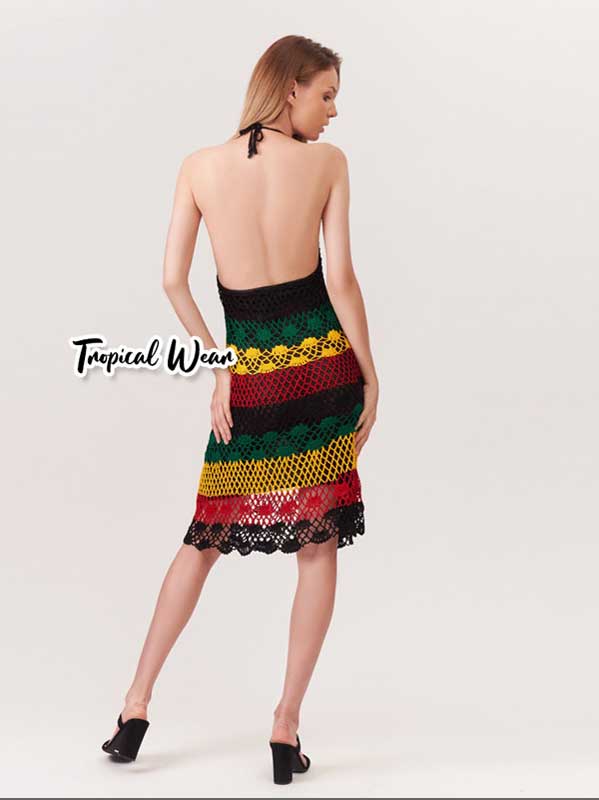Rasta Crochet Dresses Siam Stylez