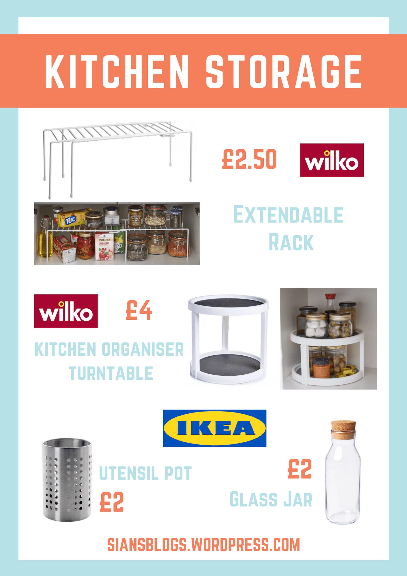 Essential Kitchen Storage Sian's Blogs