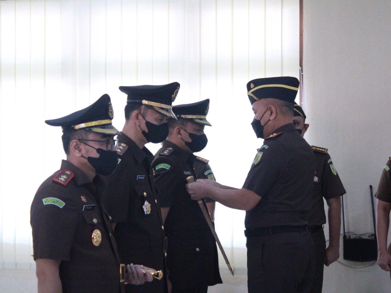 Kajati Bali Lantik Lima Pejabat Eselon III