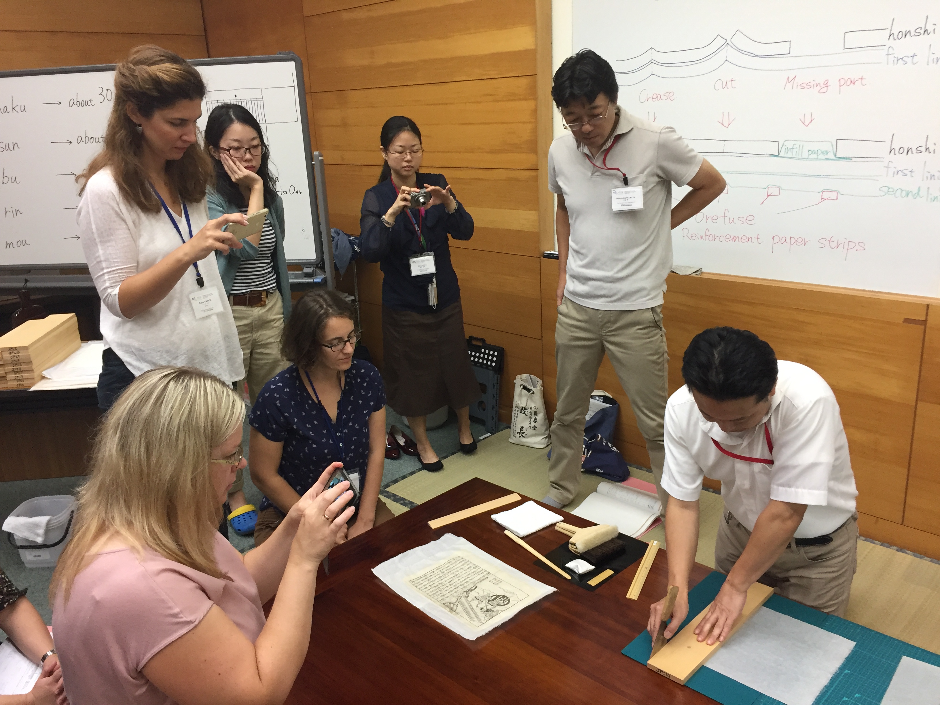 A Conservator Abroad Paper Conservation in Japan Smithsonian