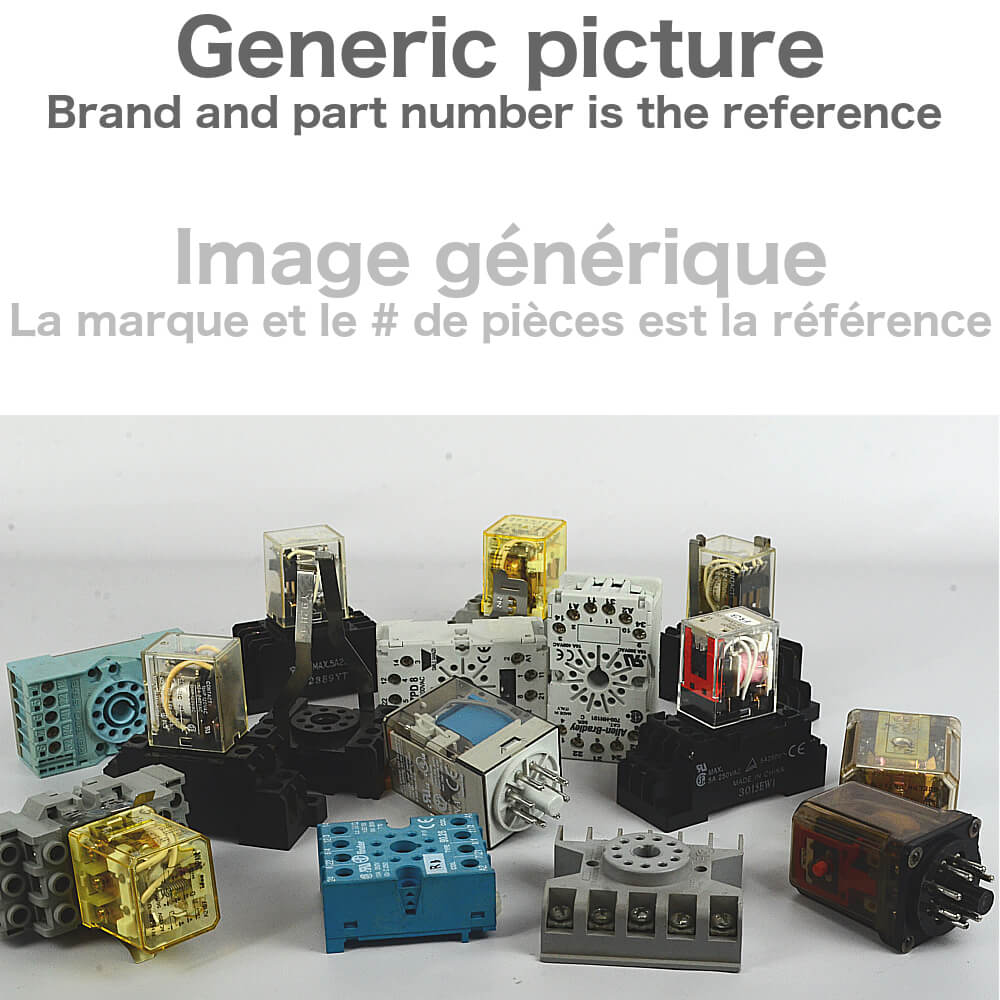 RELAY 8 PINS , TIME DELAY 0 À 3 MIN. - Used - TESTED - SIB Electric Inc