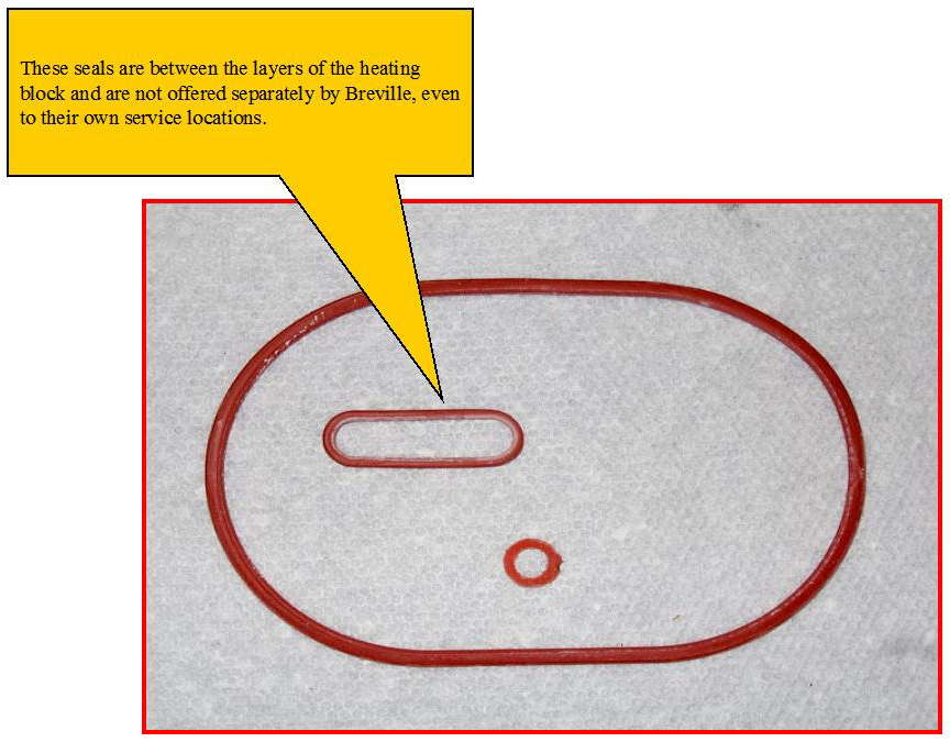 Thermal Block Replacement Breville 800ESXL Repair