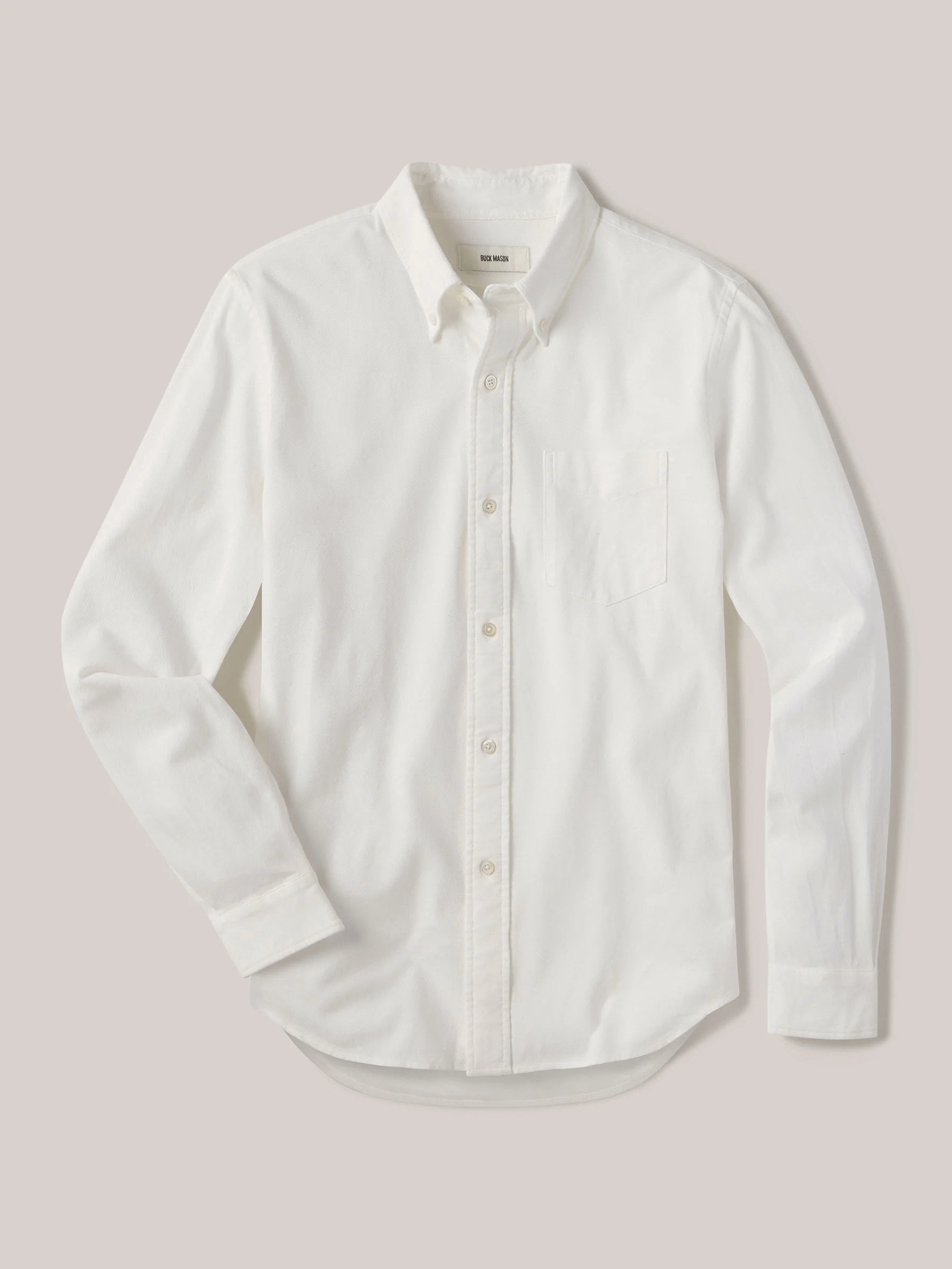 See Now, Buy Now The Buck Mason Campus Knit Oxford is Your Most