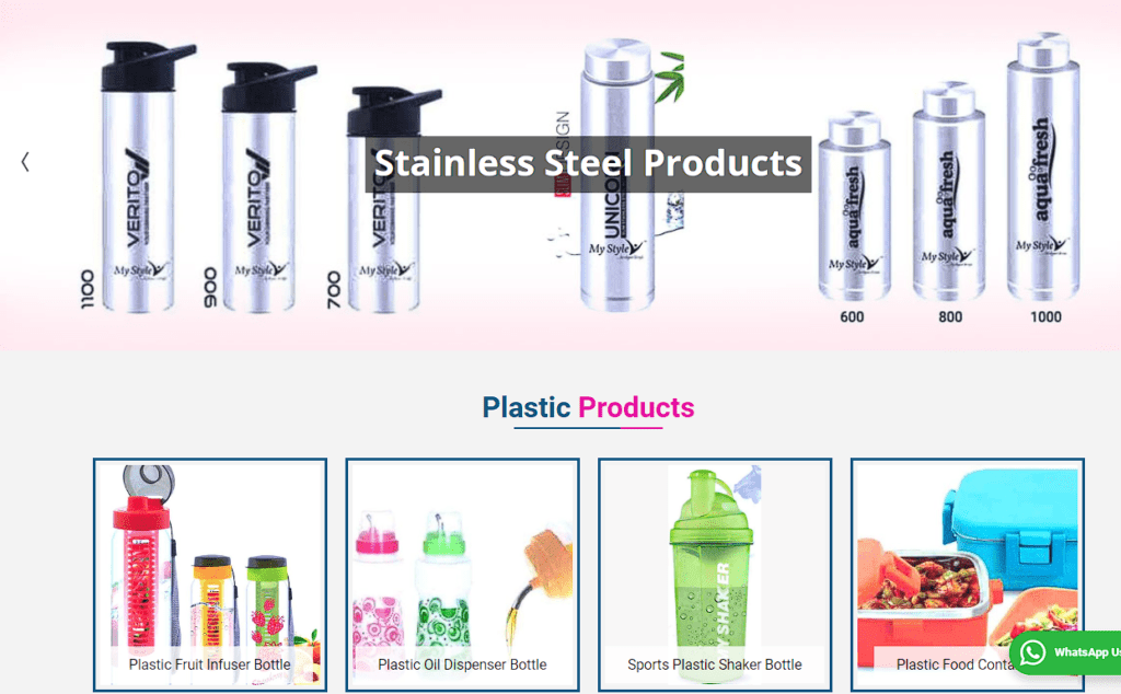 Top 6 Best Stainless Steel Water Bottle Manufacturers In Mumbai China