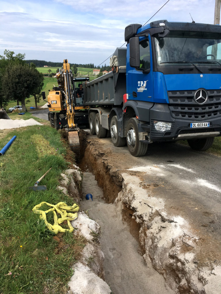 Renouvellement colonne AEP SICC VRD