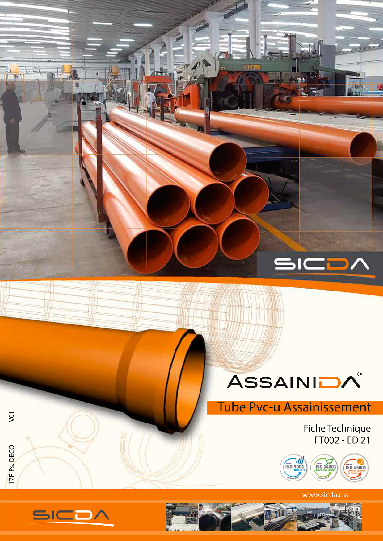 Tubes Pvc Assainissement A.J Sicda